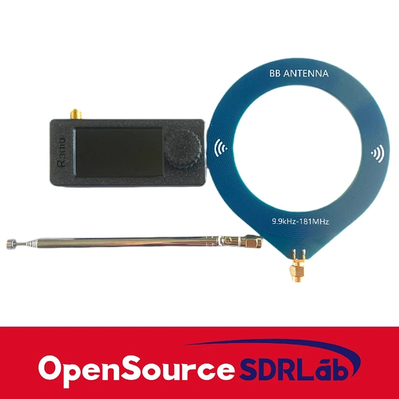 New SI4732 0.5-108MHz Pocket SSB Mini Radio LSB USB AM FM All Band Radio Receiver ESP-32-S3 BB Antenna