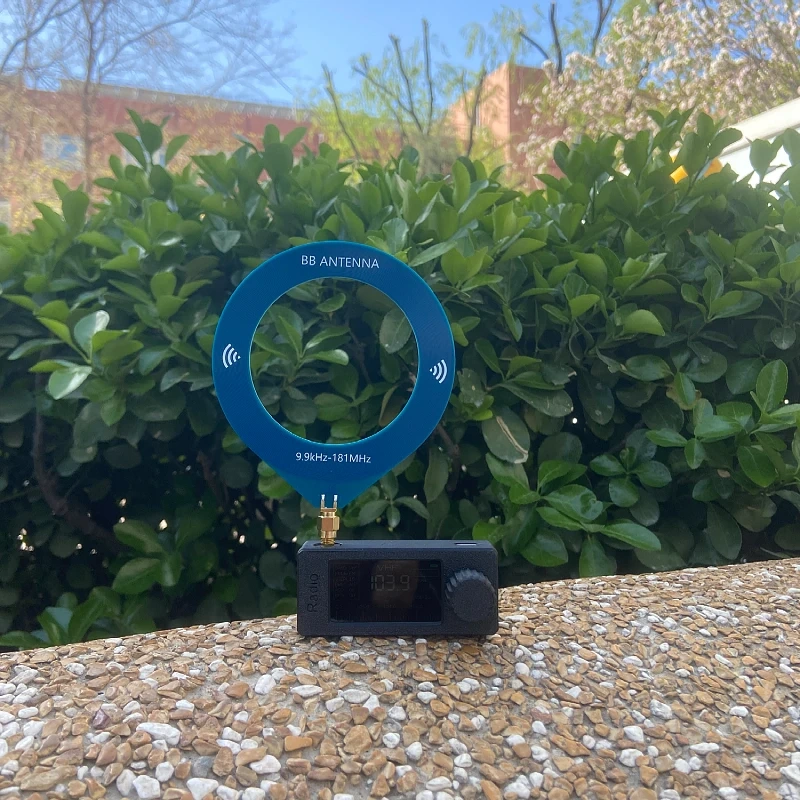 New SI4732 0.5-108MHz Pocket SSB Mini Radio LSB USB AM FM All Band Radio Receiver ESP-32-S3 BB Antenna