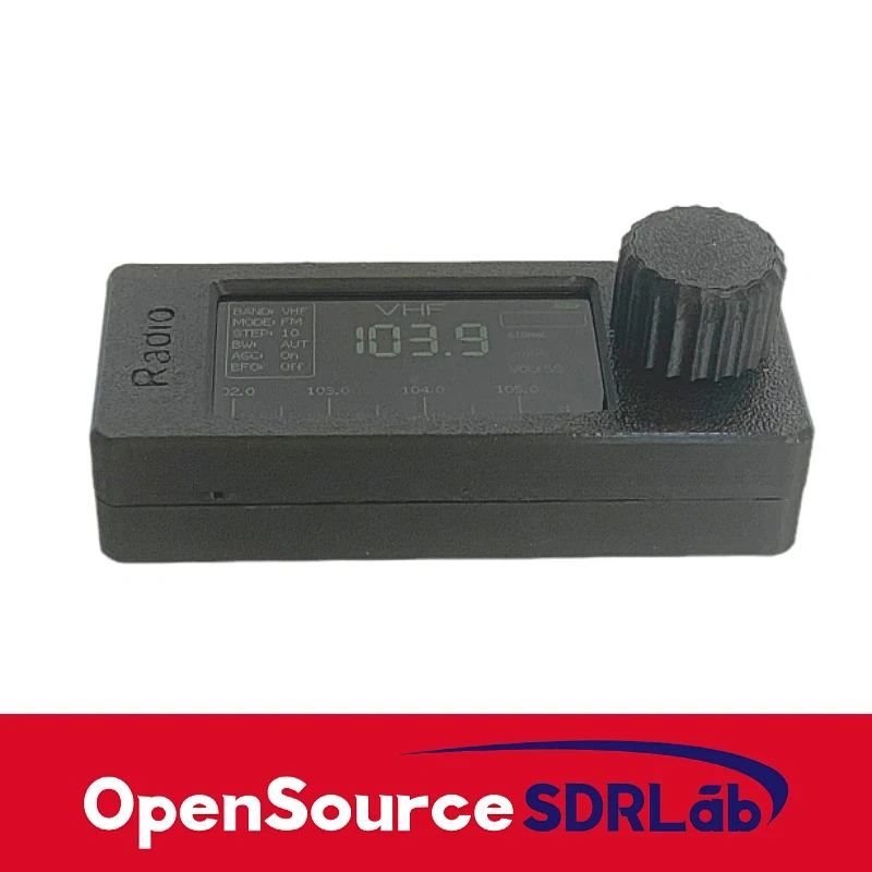 New SI4732 0.5-108MHz Pocket SSB Mini Radio LSB USB AM FM All Band Radio Receiver ESP-32-S3 BB Antenna