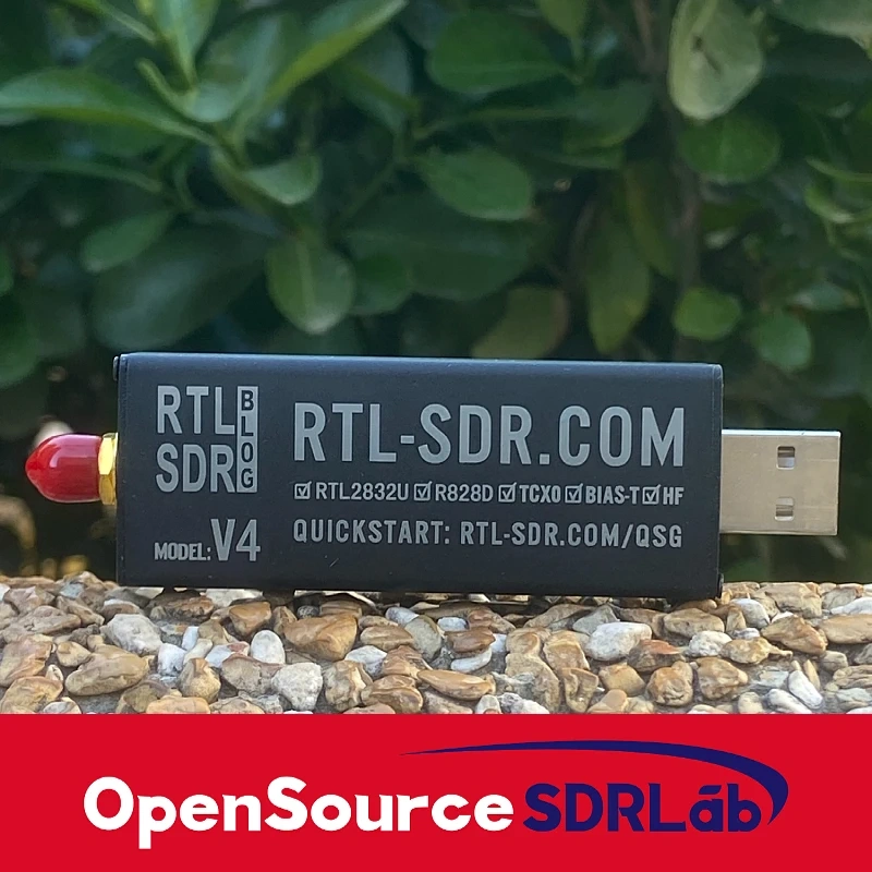 OpenSourceSDRLab Original RTL-SDR Blog RTL SDR V4 R828D RTL2832U 1PPM TCXO SMA RTLSDR Software Defined Radio with Multipurpose D