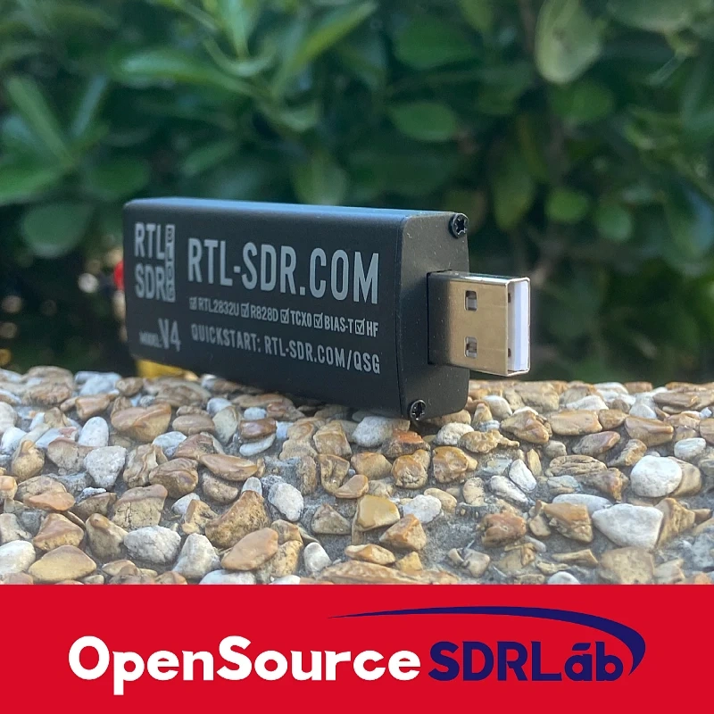 OpenSourceSDRLab Original RTL-SDR Blog RTL SDR V4 R828D RTL2832U 1PPM TCXO SMA RTLSDR Software Defined Radio with Multipurpose D