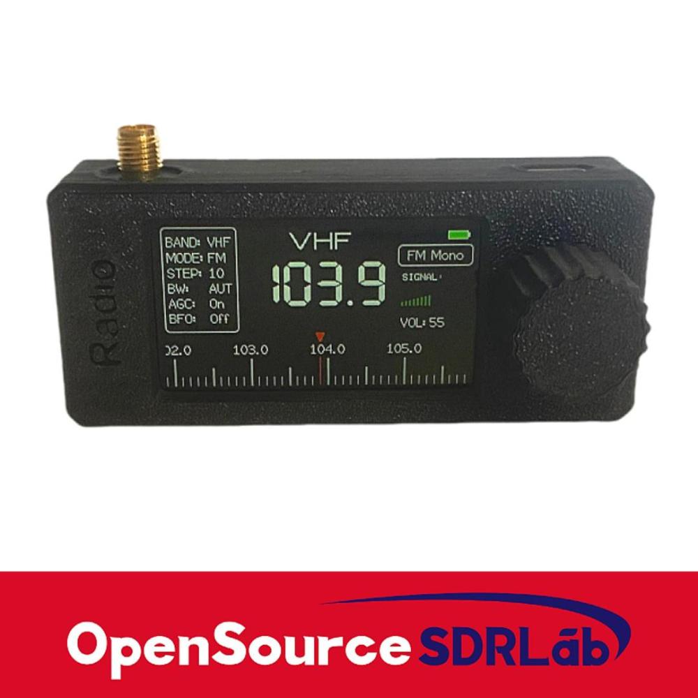 New SI4732 0.5-108MHz Pocket SSB Mini Radio LSB USB AM FM All Band Radio Receiver ESP-32-S3 BB Antenna
