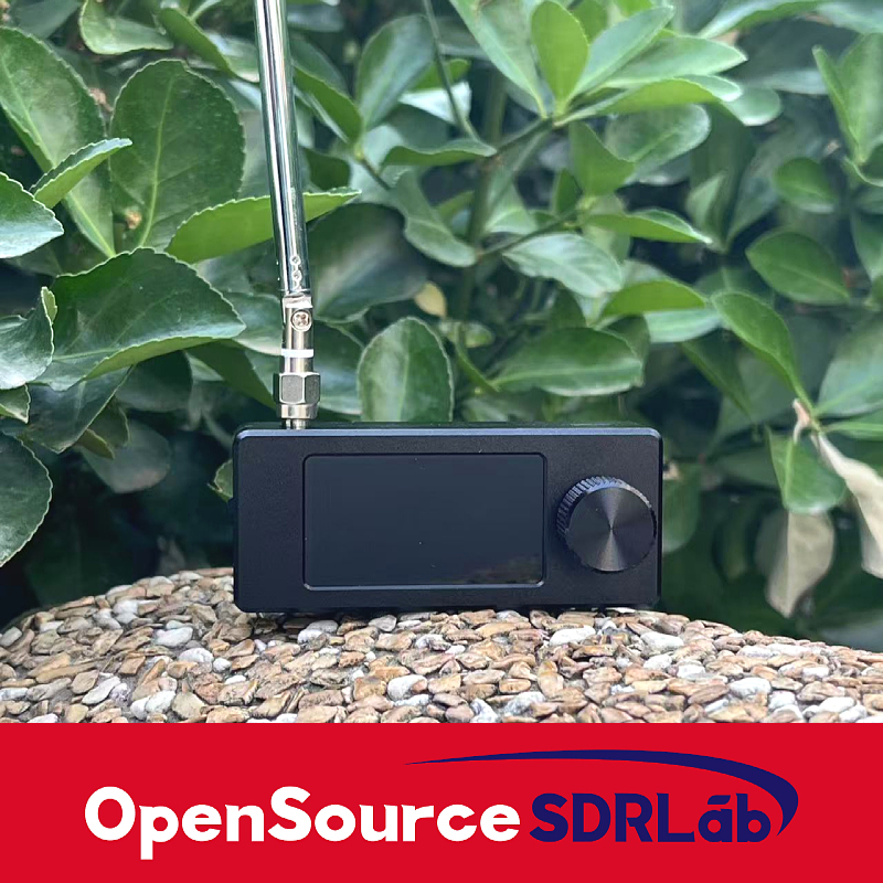 OpenSourceSDRLab new SI4732 0.5-108MHz pocket SSB mini radio LSB USB AM FM full band radio receiver with aluminum alloy shell ES