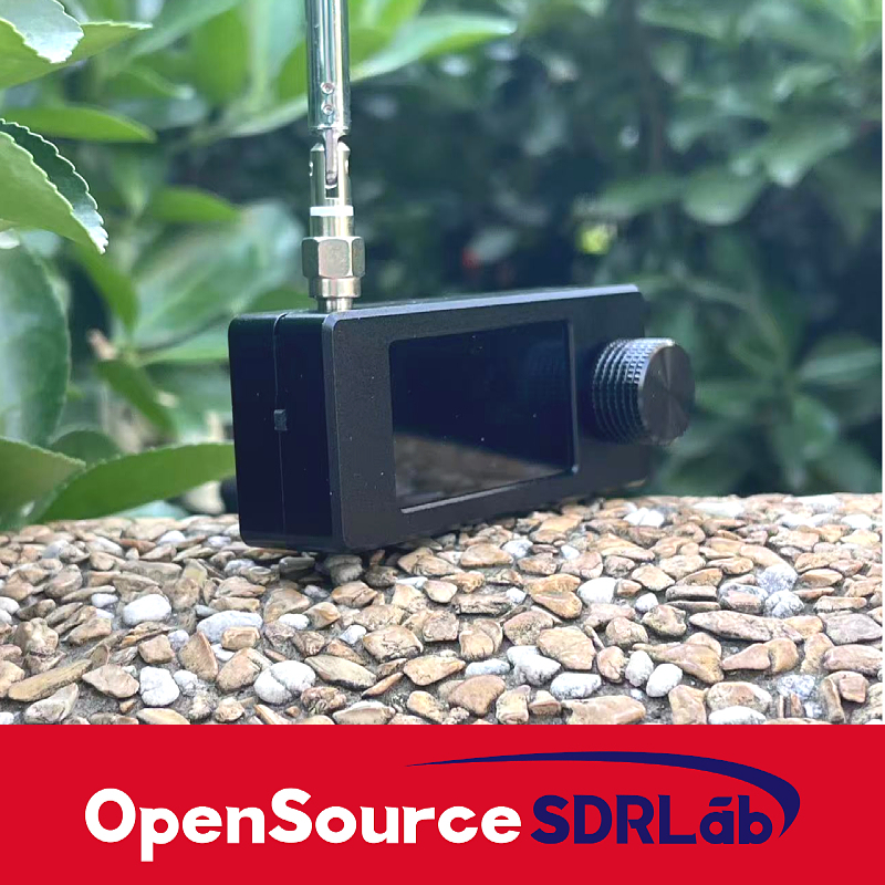 OpenSourceSDRLab new SI4732 0.5-108MHz pocket SSB mini radio LSB USB AM FM full band radio receiver with aluminum alloy shell ES