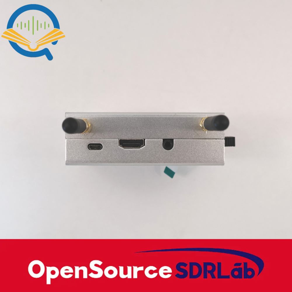 MMDVM Hotspot Digital Networking Box Double Antenna Duplex Board Assembled Aluminum Alloy Shell Color Display Screen