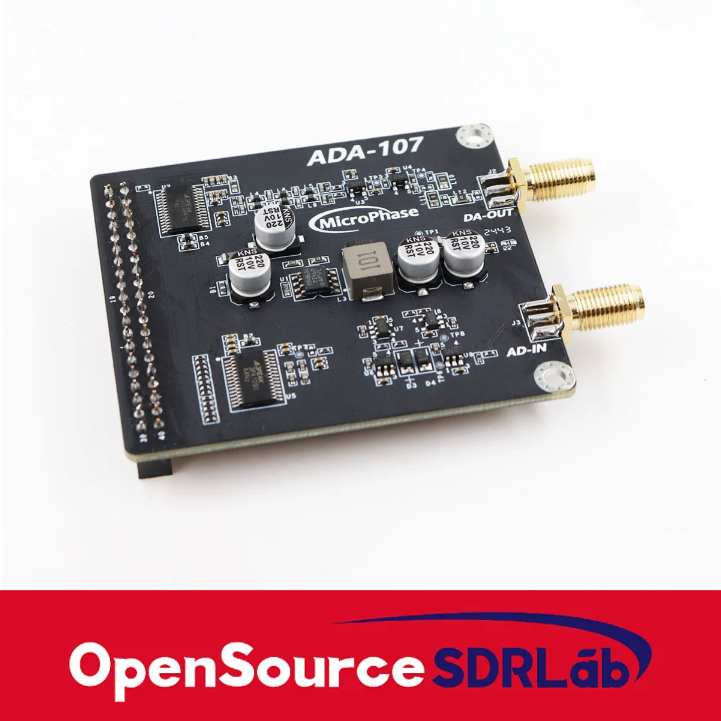 Adhyページ FPGA development board with high-speed AD DA module ADA107