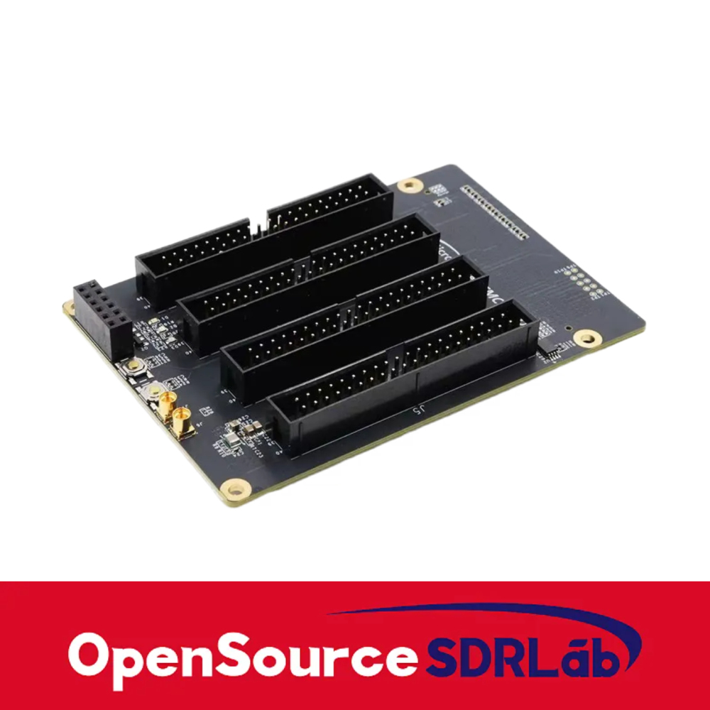 FPGA development board with FMC to 40 pin expansion board FMC-GIO daughter card