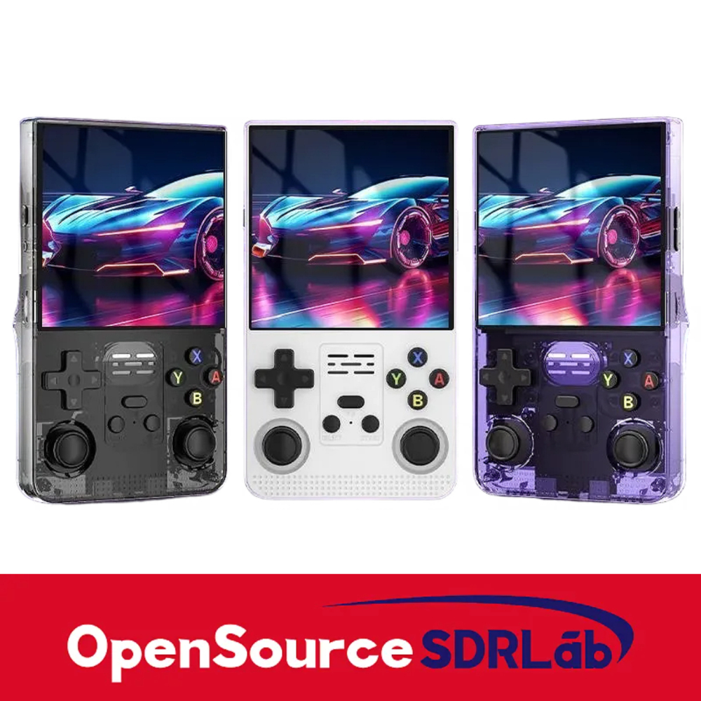 Open source handheld 4.1-inch high-definition large screen dual joystick 3D classic game R39max PSP game handheld