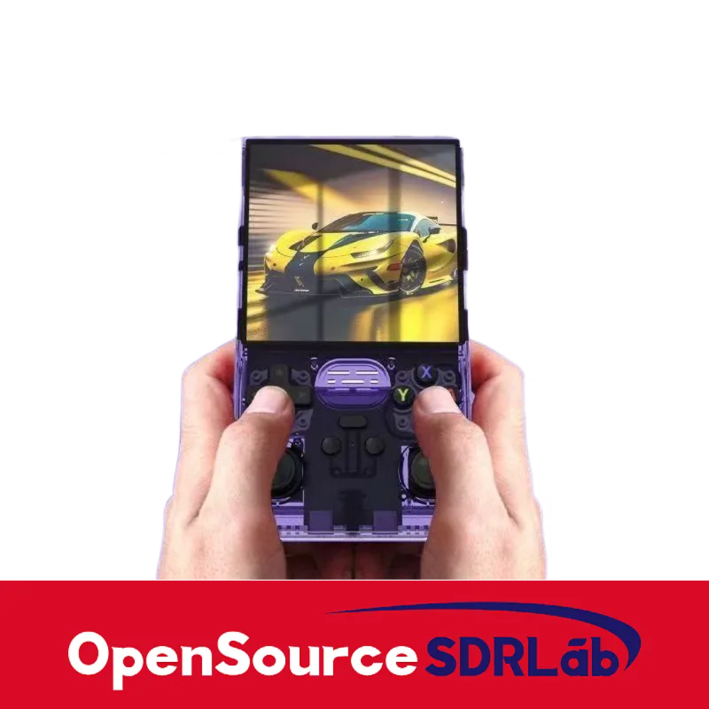Open source handheld 4.1-inch high-definition large screen dual joystick 3D classic game R39max PSP game handheld