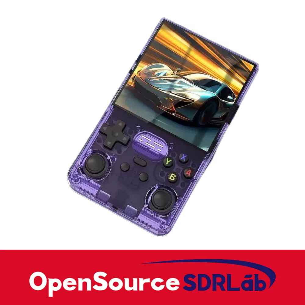 Open source handheld 4.1-inch high-definition large screen dual joystick 3D classic game R39max PSP game handheld
