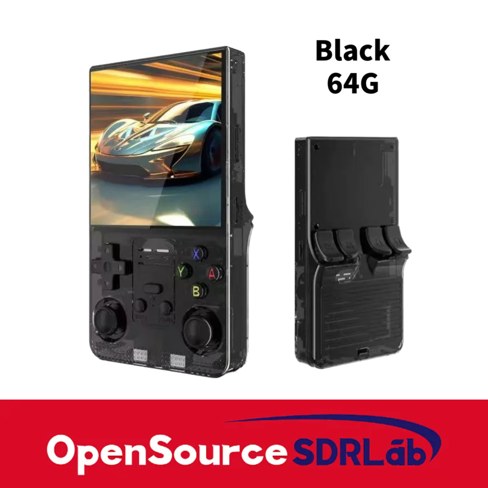 Open source handheld 4.1-inch high-definition large screen dual joystick 3D classic game R39max PSP game handheld