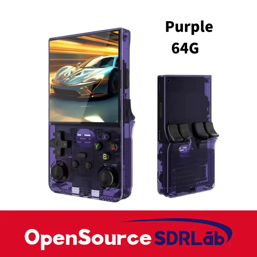 Open source handheld 4.1-inch high-definition large screen dual joystick 3D classic game R39max PSP game handheld