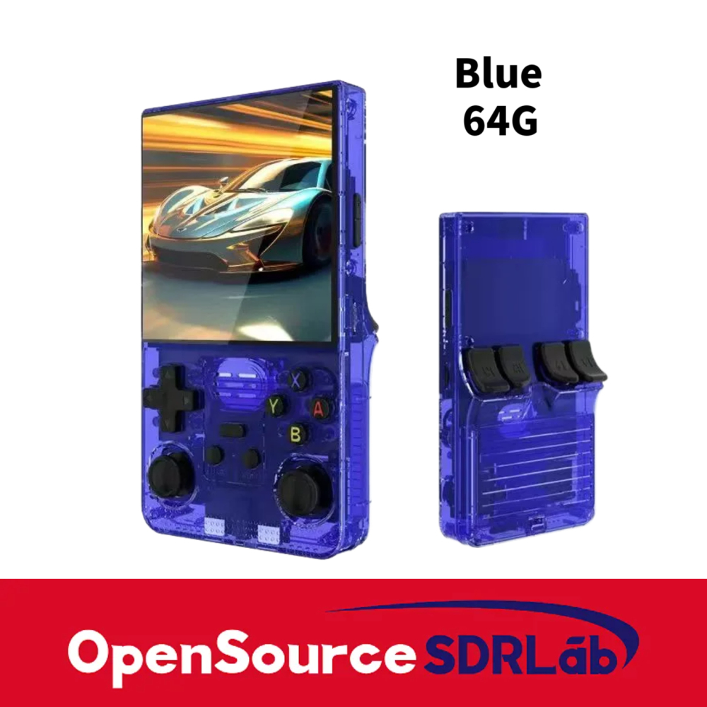 Open source handheld 4.1-inch high-definition large screen dual joystick 3D classic game R39max PSP game handheld