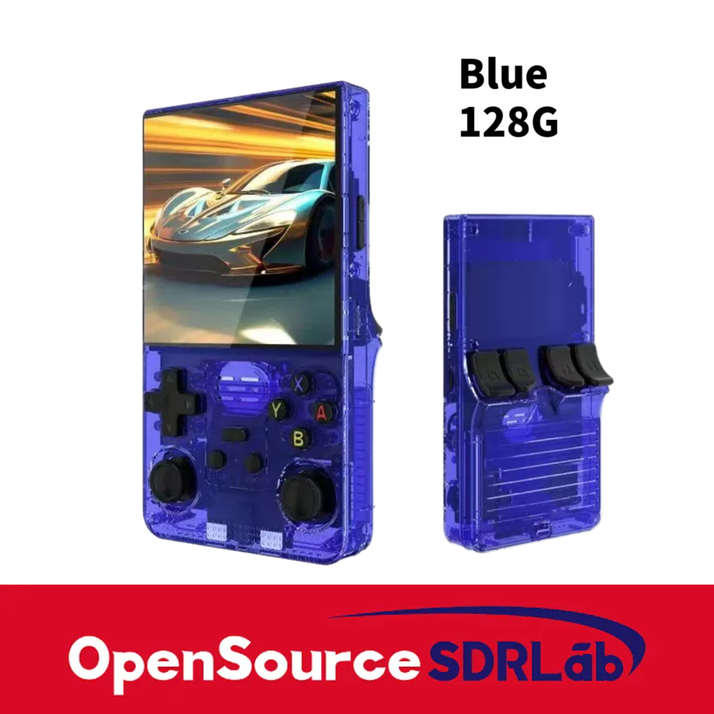 Open source handheld 4.1-inch high-definition large screen dual joystick 3D classic game R39max PSP game handheld