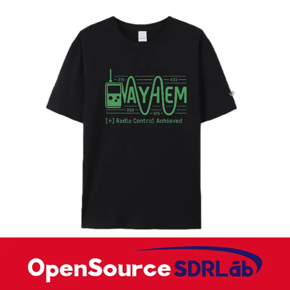 OpenSourceSDRLab Customized Mayhem T-shirt Premium Long Staple Cotton Comfortable Casual Fashionable
