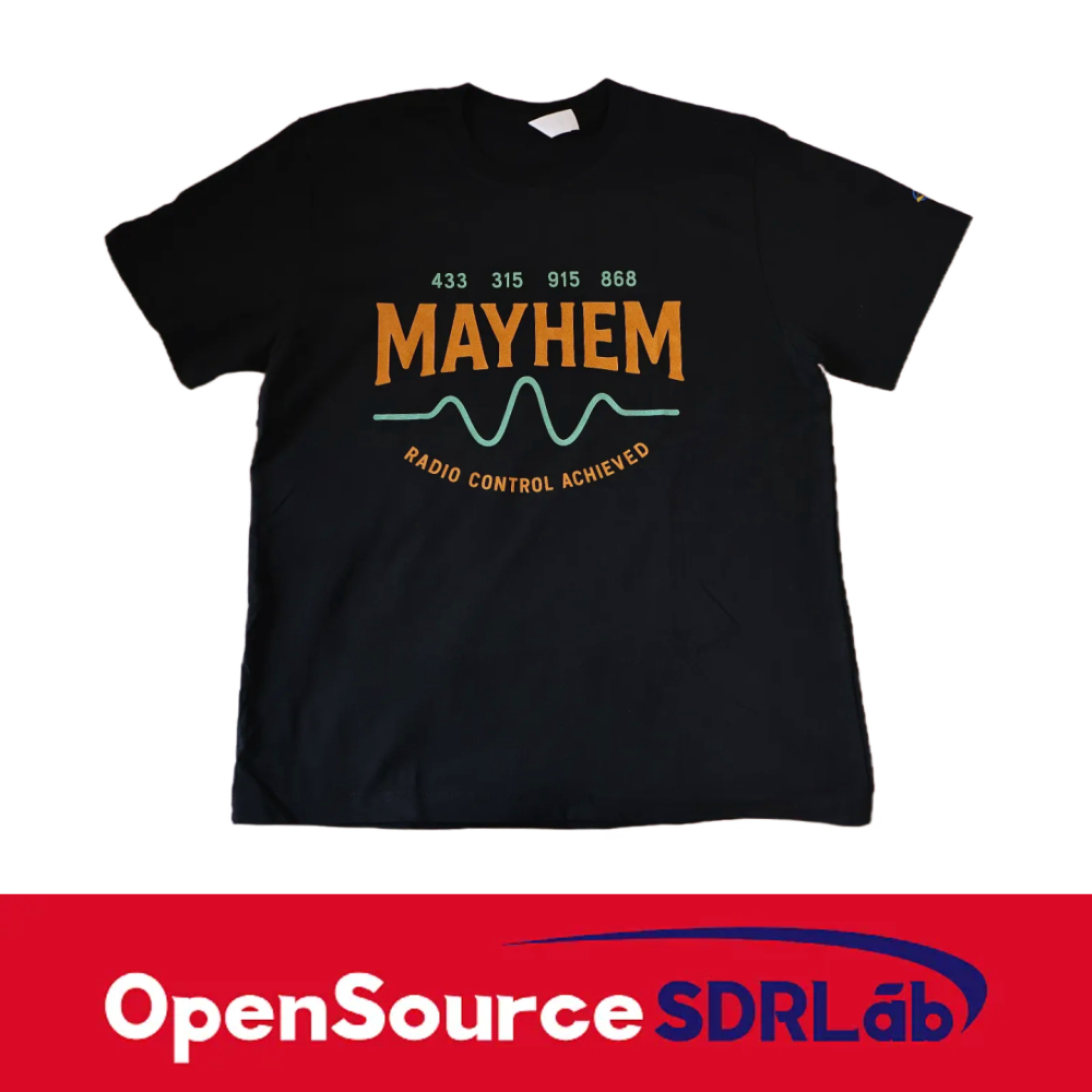 OpenSourceSDRLab Customized Mayhem T-shirt Premium Long Staple Cotton Comfortable Casual Fashionable