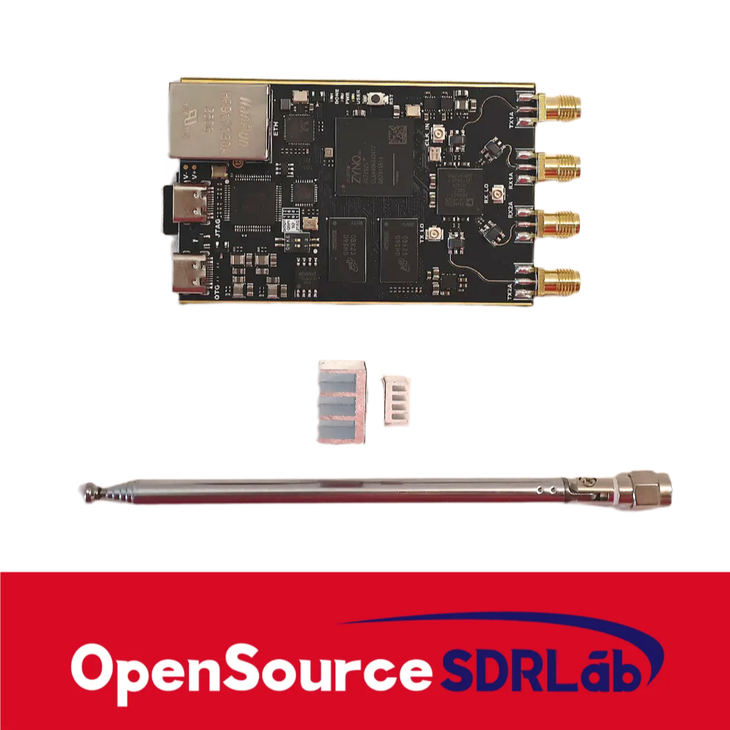 OpenSourceSDRLab 70MHz-6GHz Zynq7020+AD9363 SDR Software Defined