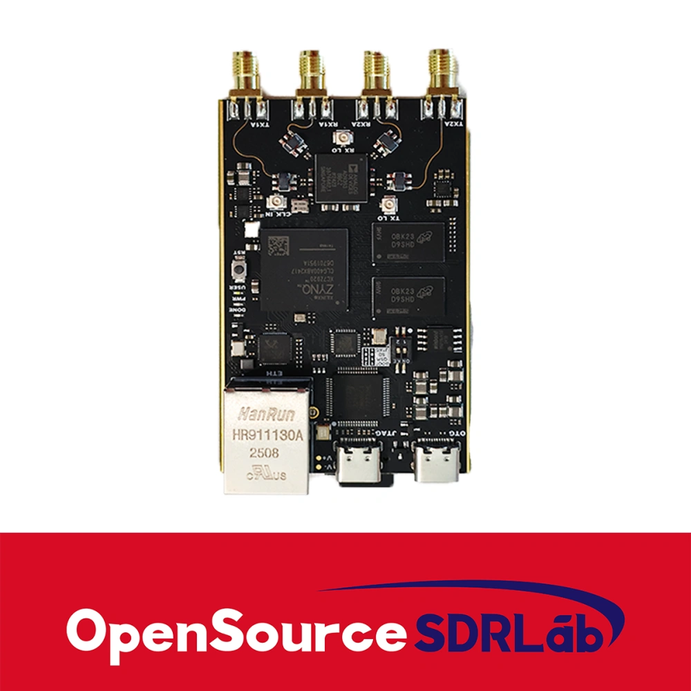 OpenSourceSDRLab 70MHz-6GHz Zynq7020+AD9363 SDR Software Defined