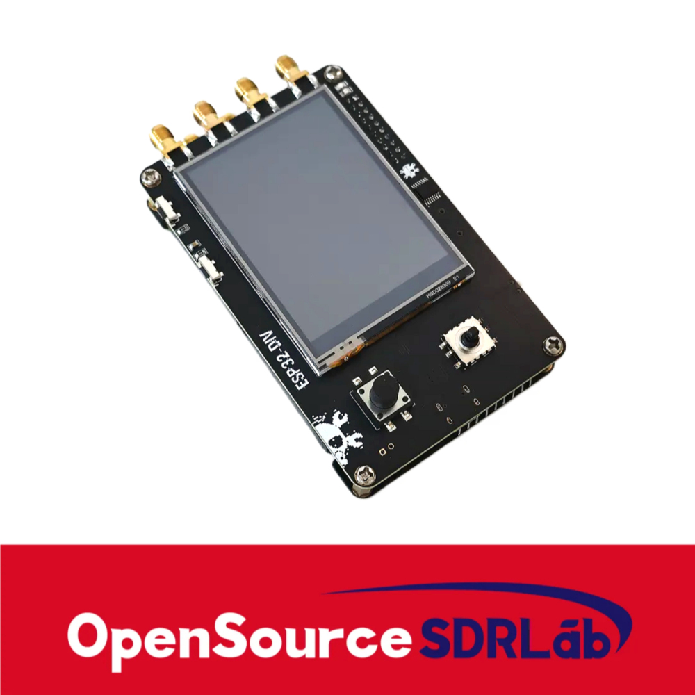 ESP32-DIV 2.8" UI display WiFi Bluetooth 2.4GHz and Sub-GHz frequency bands for wireless testing