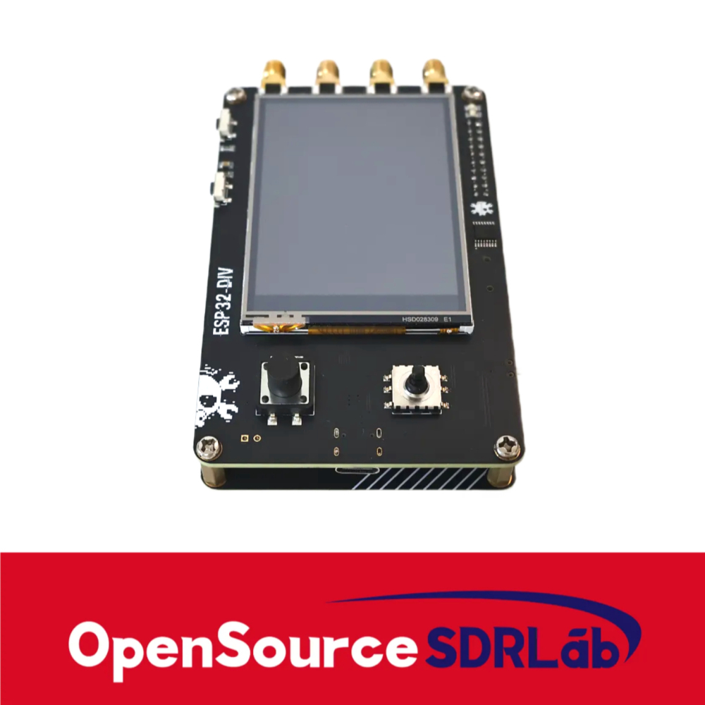 ESP32-DIV 2.8" UI display WiFi Bluetooth 2.4GHz and Sub-GHz frequency bands for wireless testing