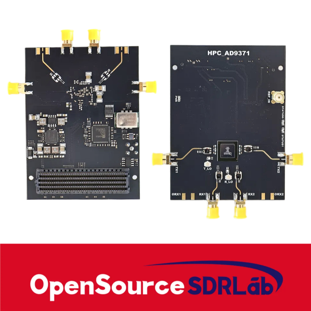 OpenSourceSDRLab High Performance AD9371 FMC Board for FPGA Mezzanine Card Compatible with Official Version