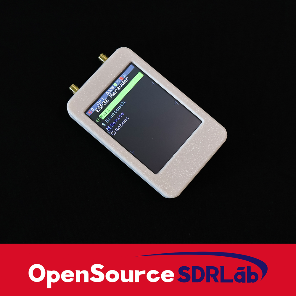 OpenSourceSDRLab Newly Designed Casing ESP32 Board With Positioning Module 2.8-inch Screen