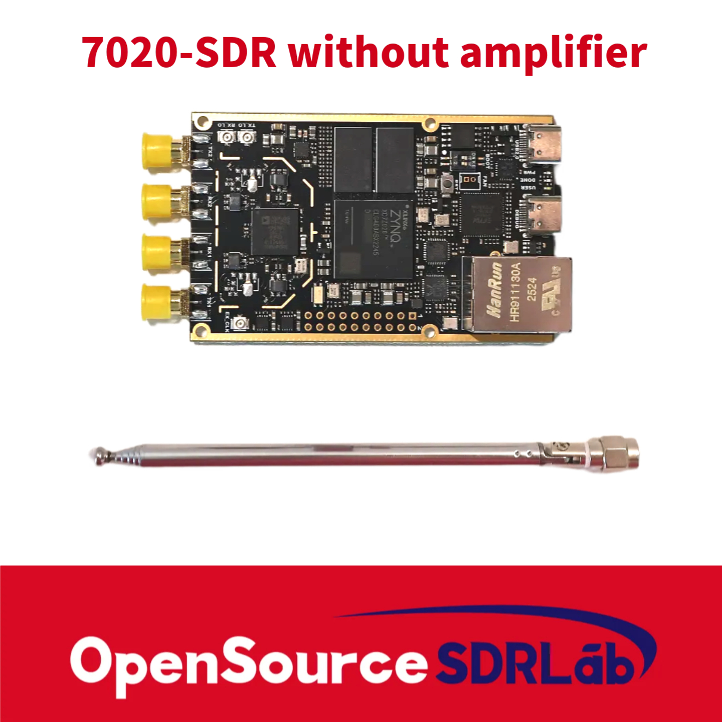 OpenSourceSDRLab New 7020-SDR Professional Edition Development