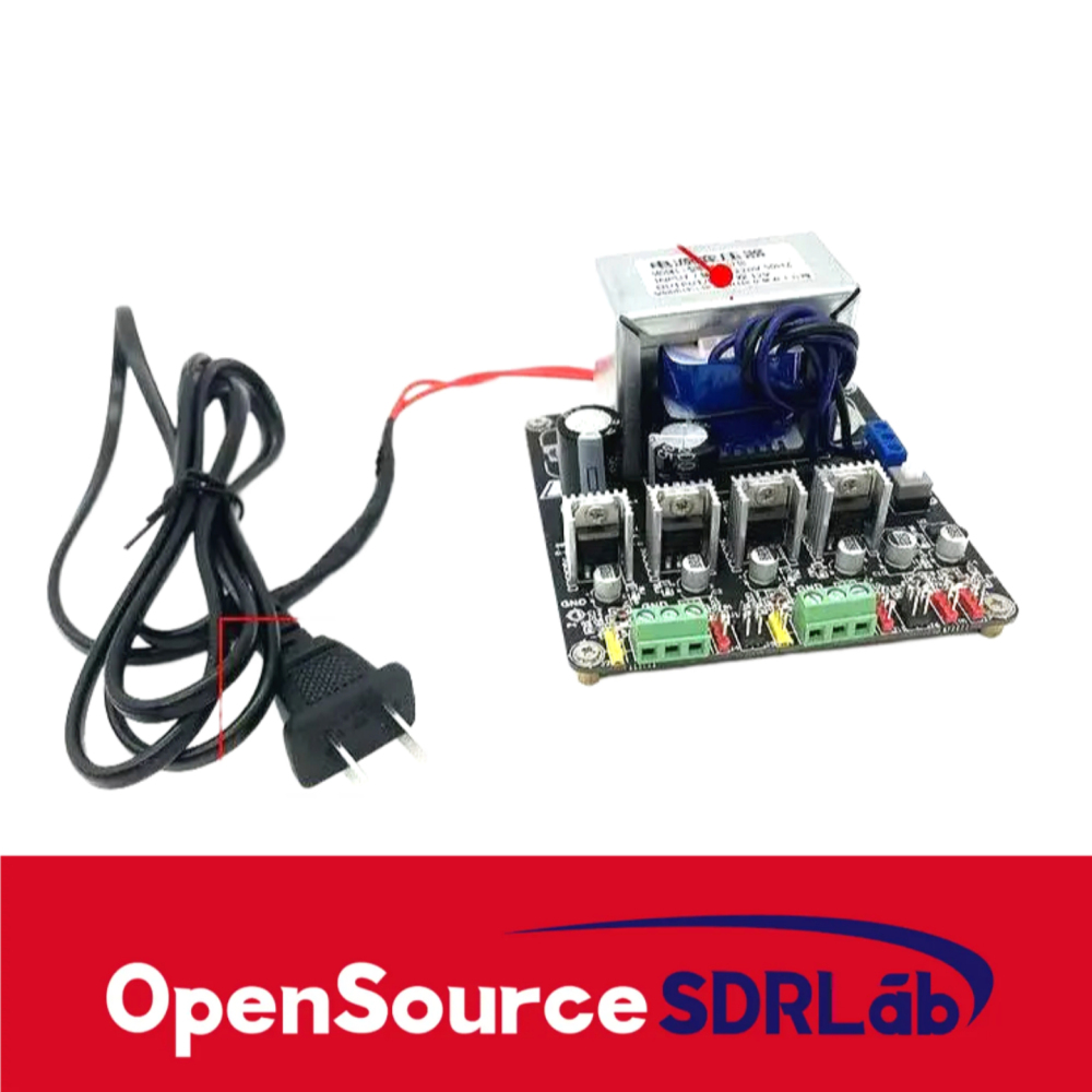 OpenSourceSDRLab Linear DC Stabilized Power Module+2.5V/+3.3V ± 5V ± 12V/± 15V/± 18V output