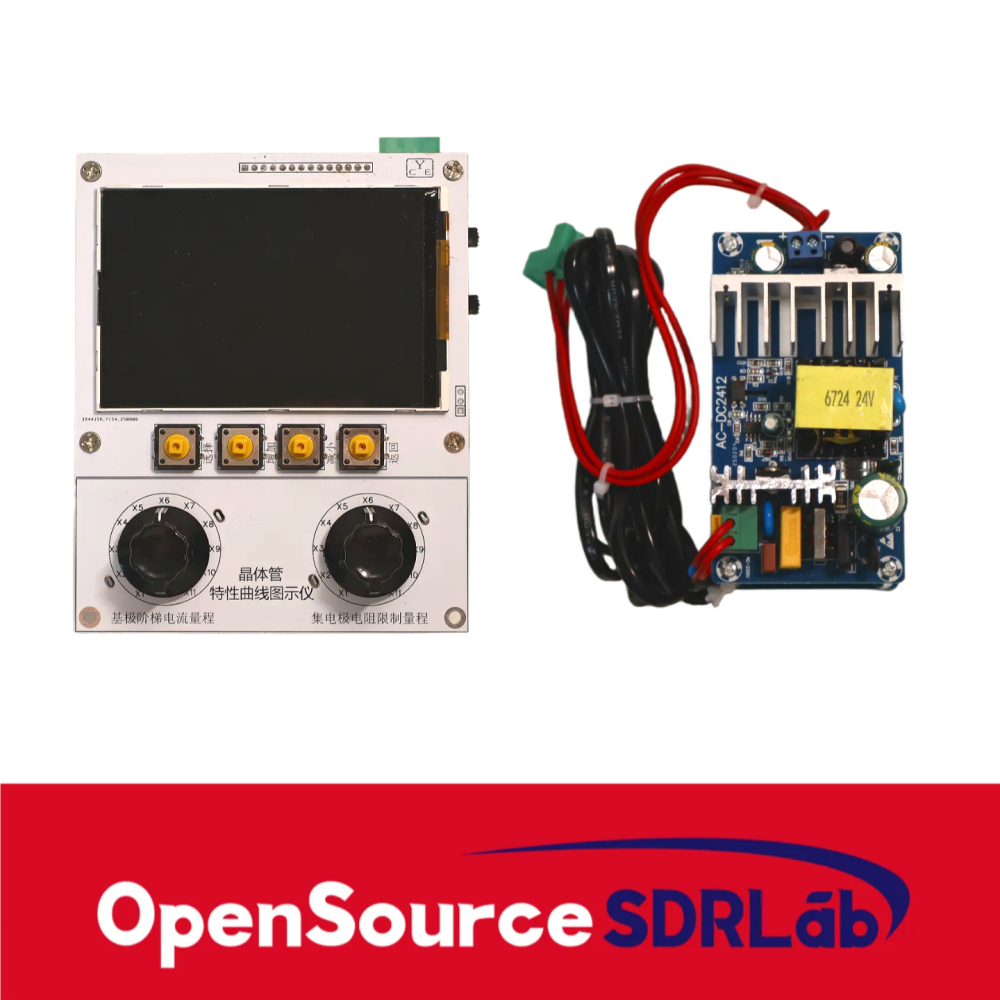 OpenSourceSDRLab New Transistor Illustration Instrument Characteristic Curve Tester Collector Current 5A max
