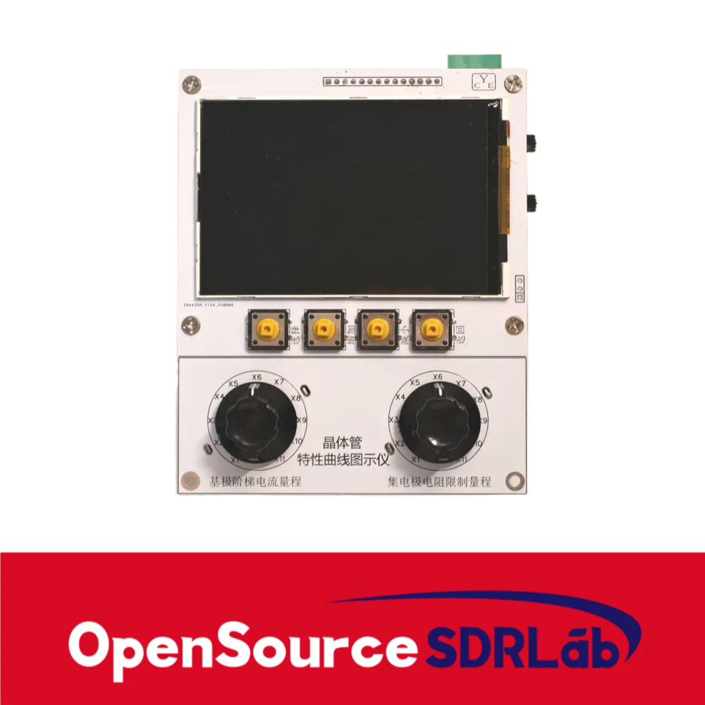 OpenSourceSDRLab New Transistor Illustration Instrument Characteristic Curve Tester Collector Current 5A max