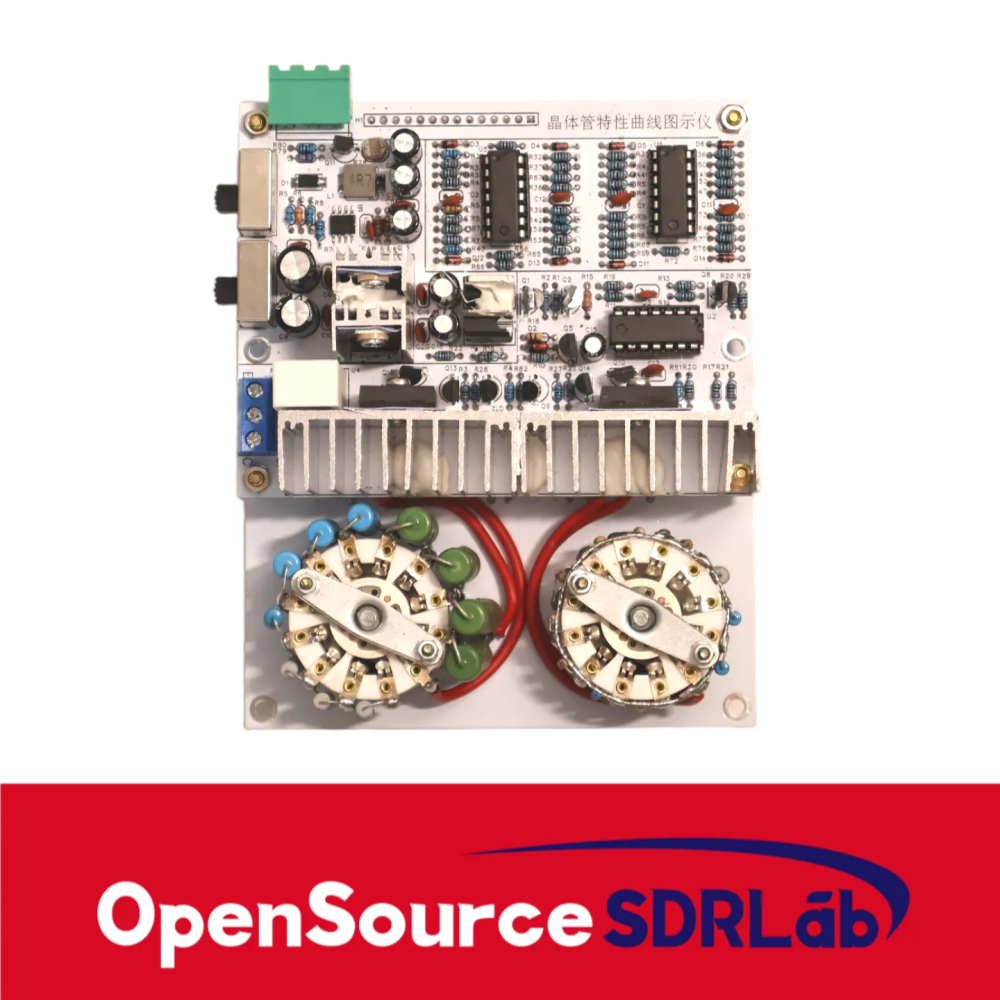 OpenSourceSDRLab New Transistor Illustration Instrument Characteristic Curve Tester Collector Current 5A max