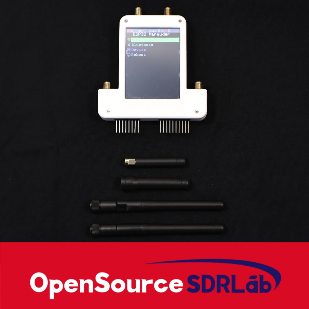OpenSourceSDRLab Multi in one module FlipperZero module with screen WiFi+433M+GPS Esp32 module Flipper Zero