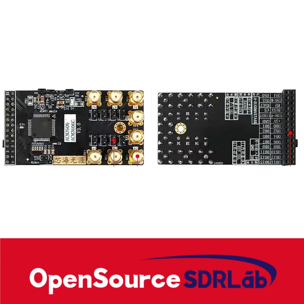 OpenSourceSDRLab FPGA AD7606C 8-channel 16 bit high-precision 1M ...