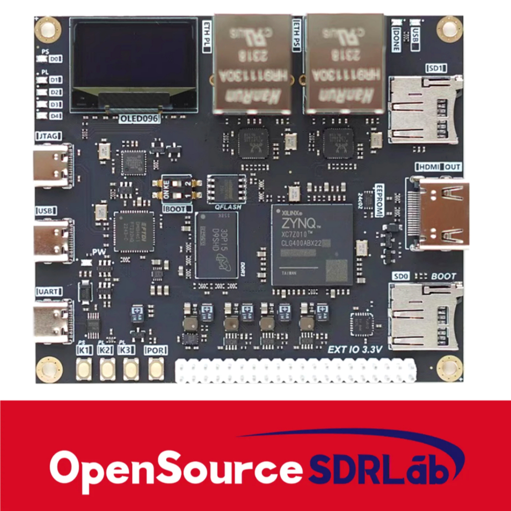 OpenSourceSDRLab FPGA Development Board ZYNQ7010 7020 XILINX Development Tools