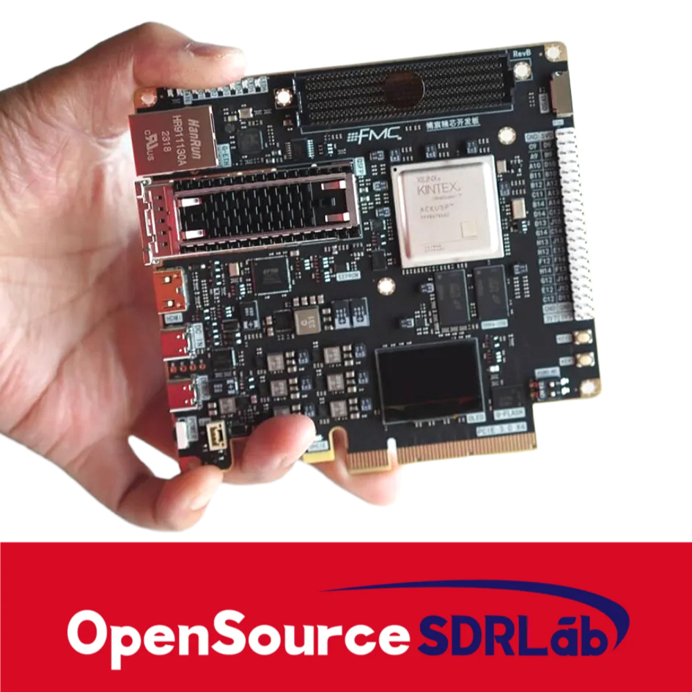 OpenSourceSDRLab FPGA development board FPGA XILINX KU5P Kintex ultra scale+Xilinx