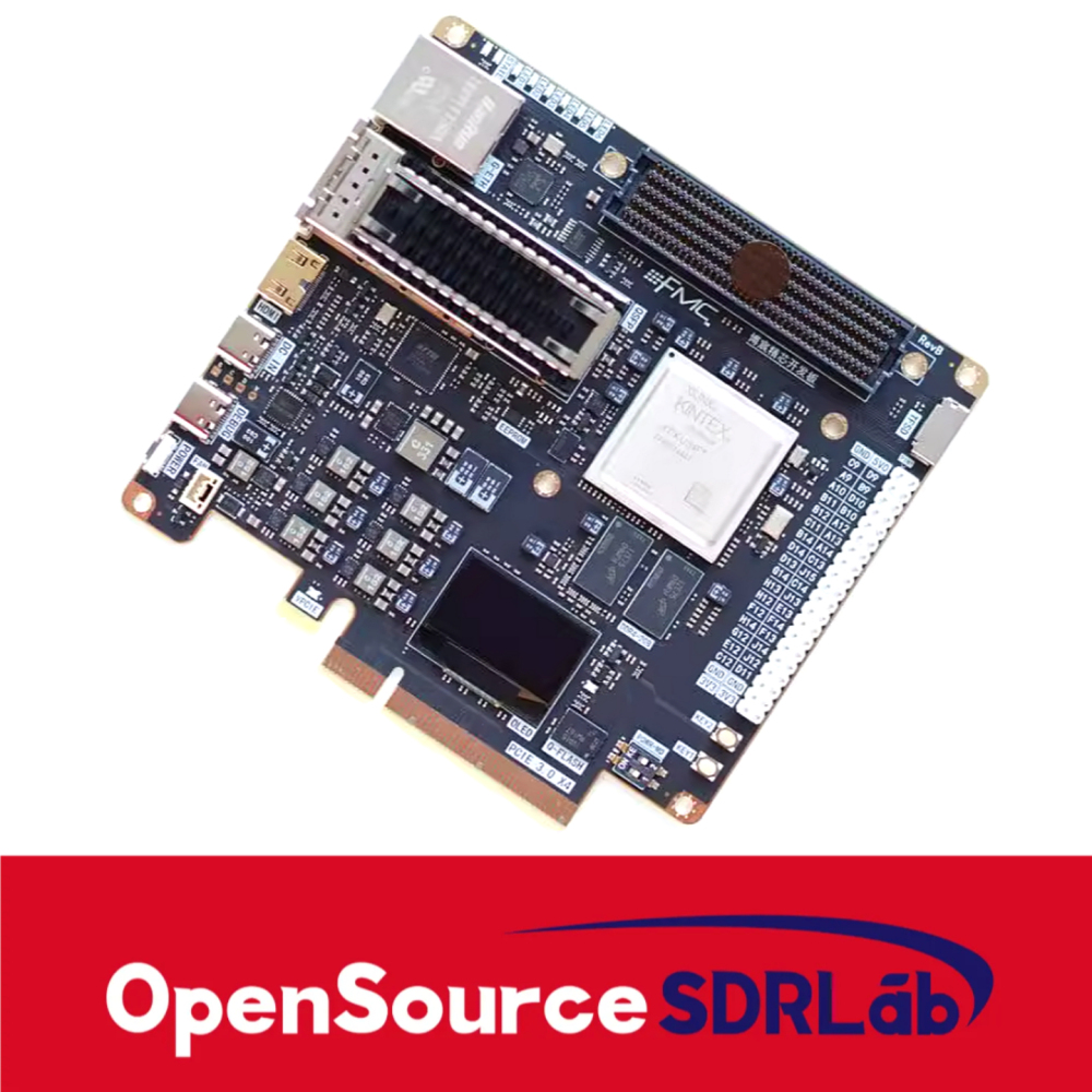 OpenSourceSDRLab FPGA development board FPGA XILINX KU5P Kintex ultra scale+Xilinx