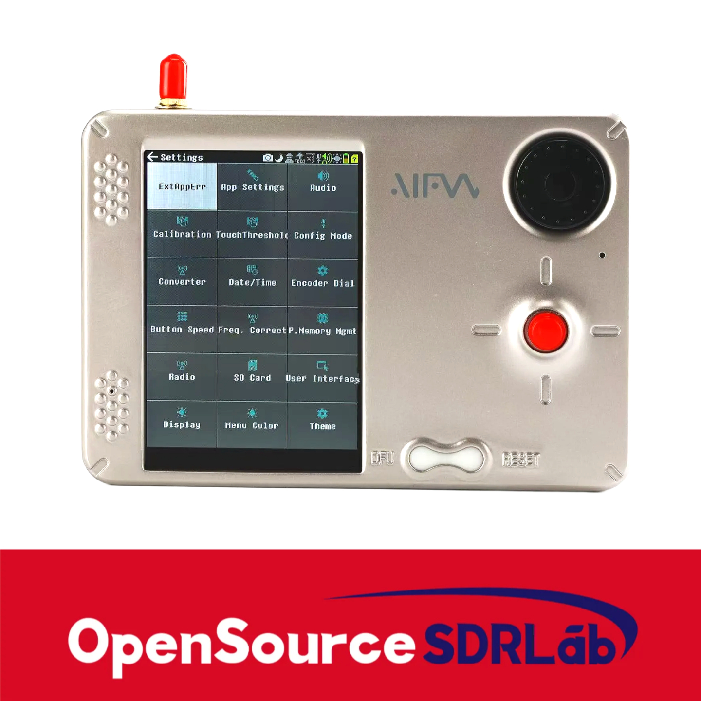 OpenSourceSDRLab PortaRF - HackRF One and PortaPack H4M Combined