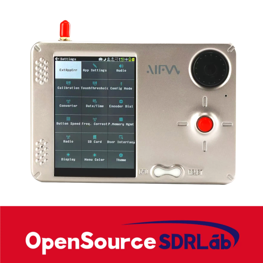 OpenSourceSDRLab PortaRF HackRF One and PortaPack Combined Mayhem Software Defined Radio Gadget