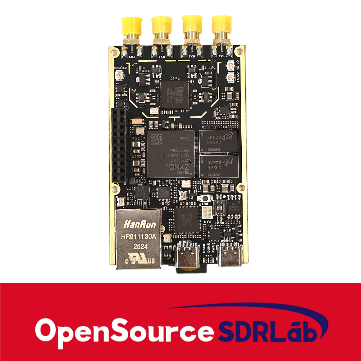 OpenSourceSDRLab New 7020-SDR AD9361 Development Board with PA for