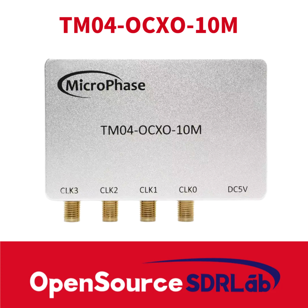 OpenSourceSDRLab High Precision 10M Clock Module High-Precision Constant Temperature Crystal Oscillator OCXO