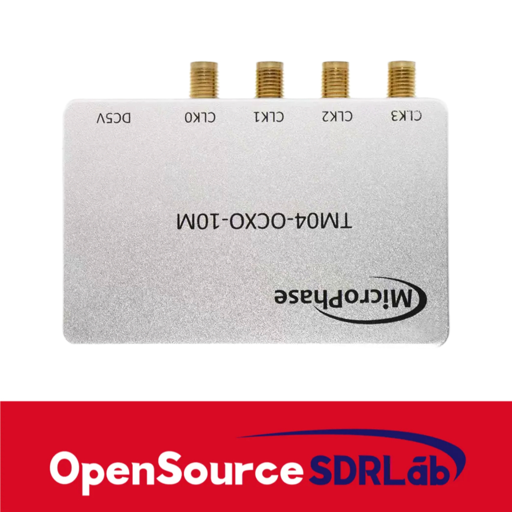 OpenSourceSDRLab High Precision 10M Clock Module High-Precision Constant Temperature Crystal Oscillator OCXO