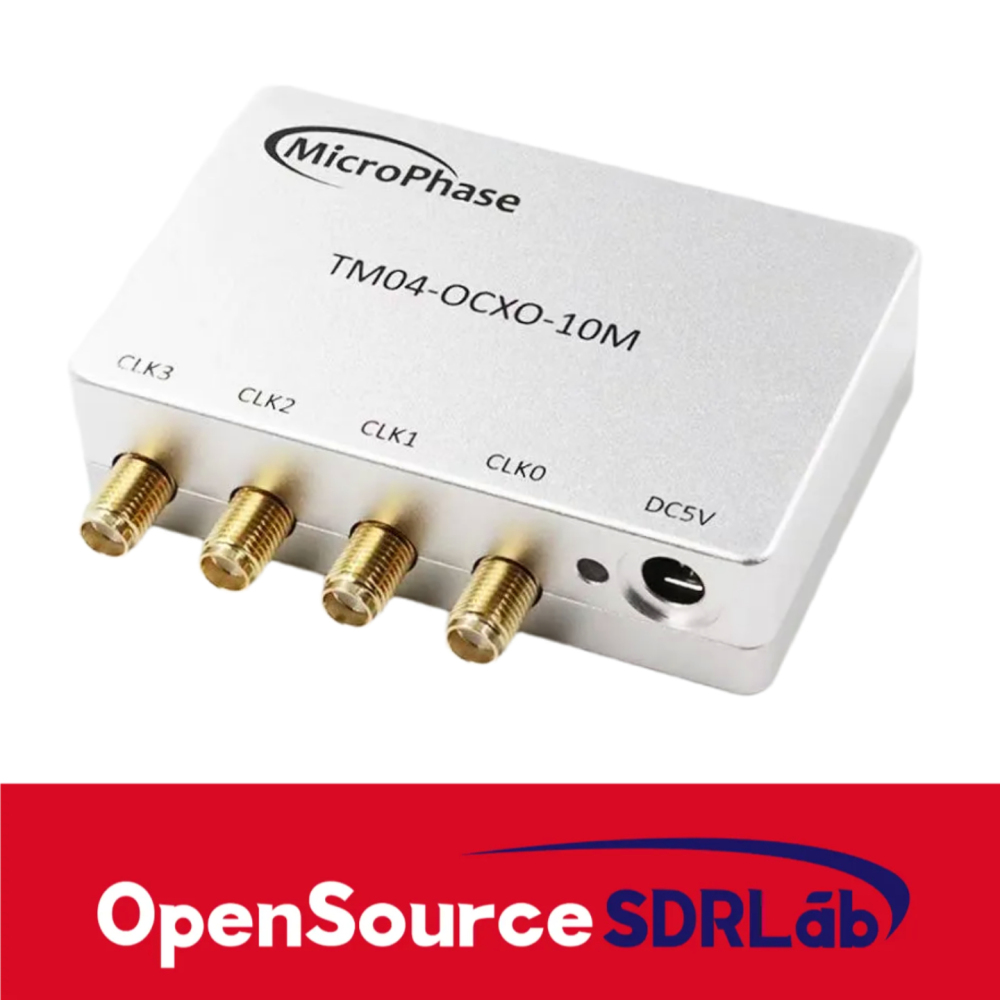 OpenSourceSDRLab High Precision 10M Clock Module High-Precision Constant Temperature Crystal Oscillator OCXO