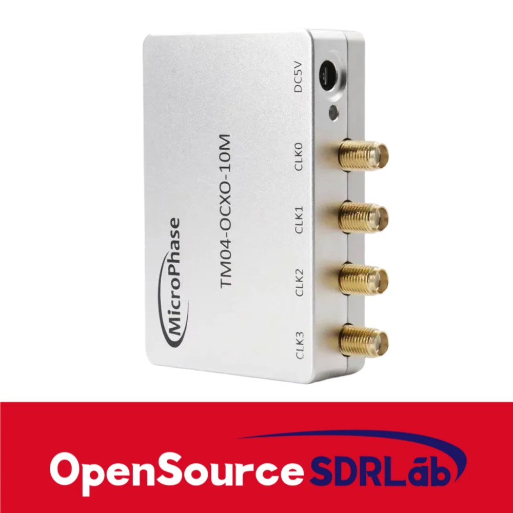 OpenSourceSDRLab High Precision 10M Clock Module High-Precision Constant Temperature Crystal Oscillator OCXO
