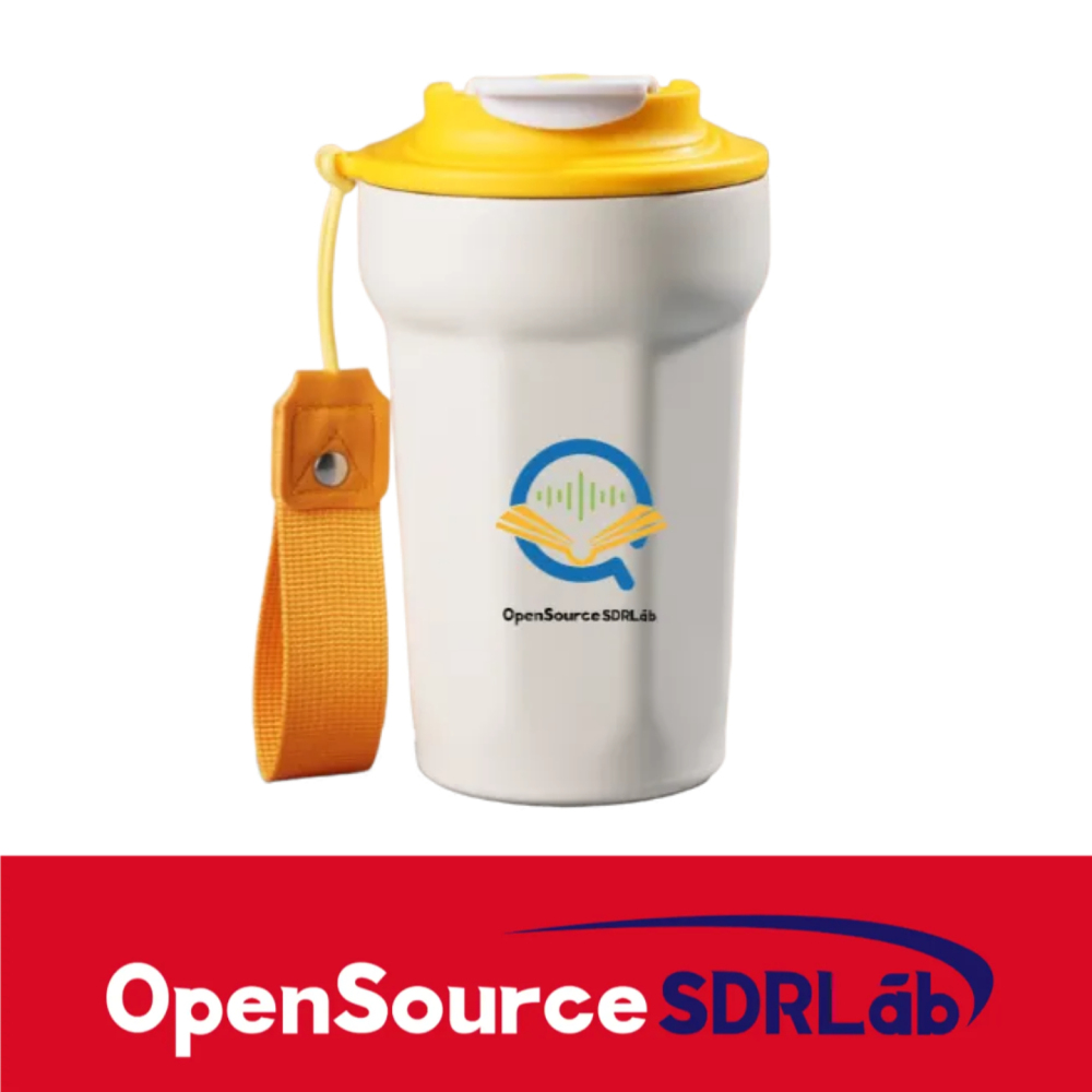 OpenSourceSDRLab Stainless Steel Coffee Cup Insulation Cup