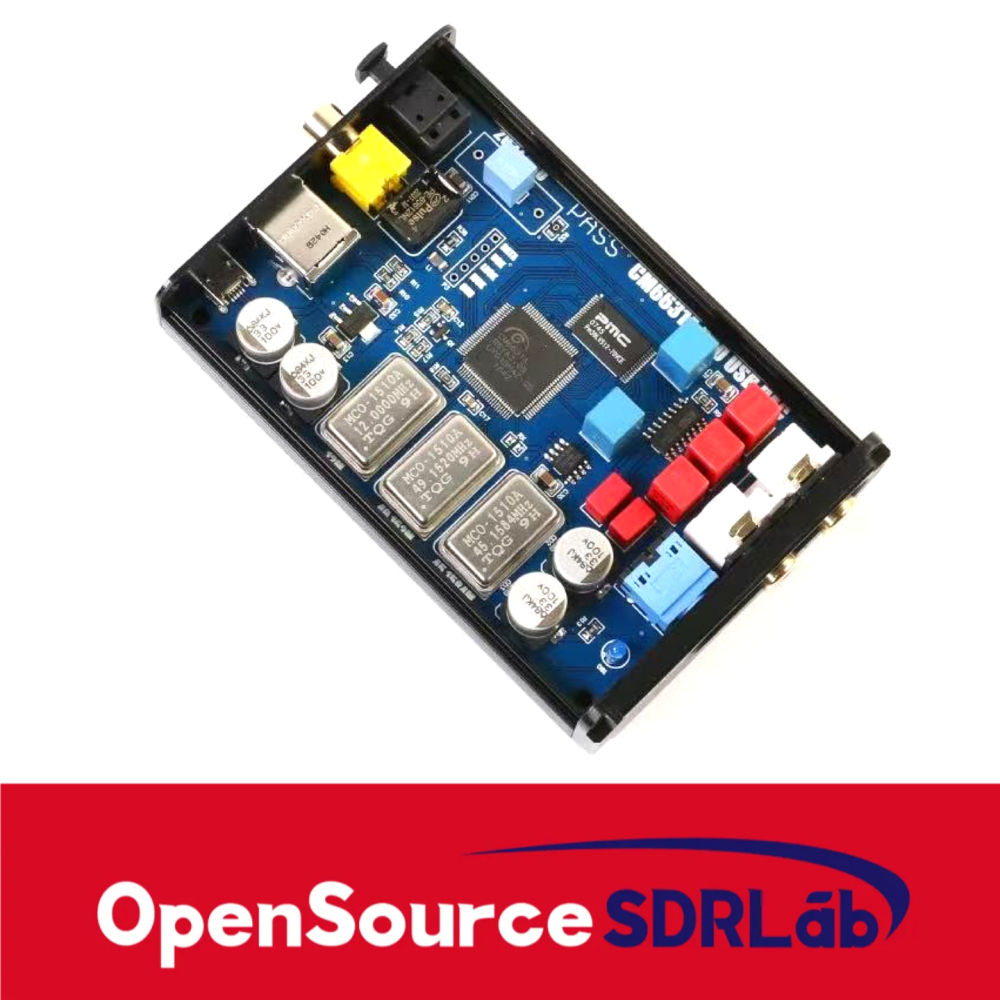 OpenSourceSDRLab CM6631A Digital Interface USB to I2S/SPDIF Coaxial Decoding Board 32/24Bit 192K Sound Card DAC