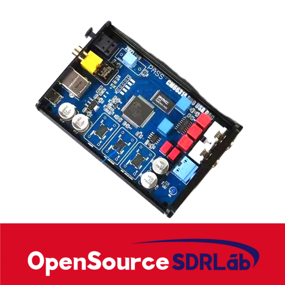 OpenSourceSDRLab CM6631A Digital Interface USB to I2S/SPDIF Coaxial Decoding Board 32/24Bit 192K Sound Card DAC