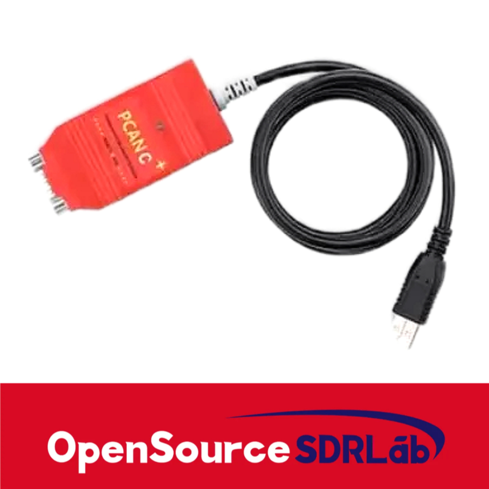 OpenSourceSDRLab PCAN-USB compatible with German original PEAK model IPEH-002022/002021