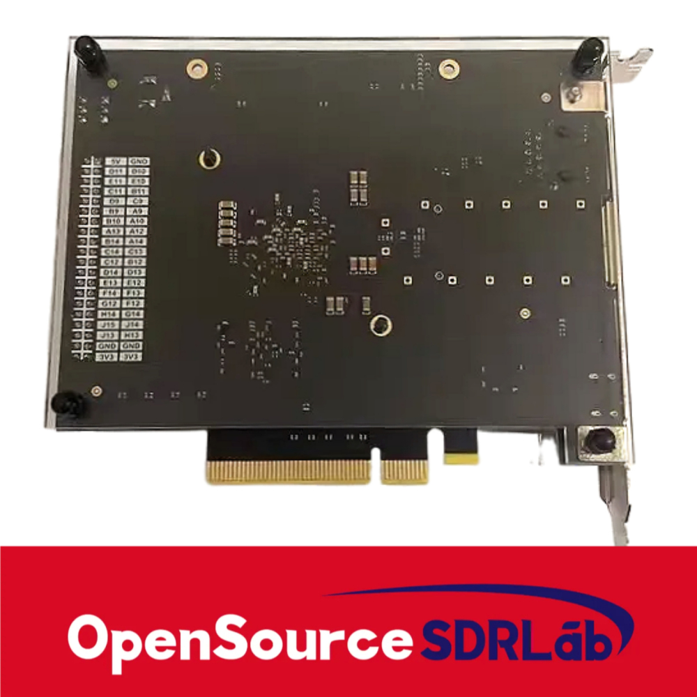 OpenSourceSDRLab KU5P FPGA Development Board XCKU5P FMC HPC QSFP28 100G Optical Port PCIE3.0