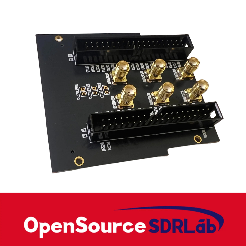 OpenSourceSDRLab FMC Expansion Board 40 Pin Expansion Port Module FMC to GPIO FMC Daughter Board LPC FL1010