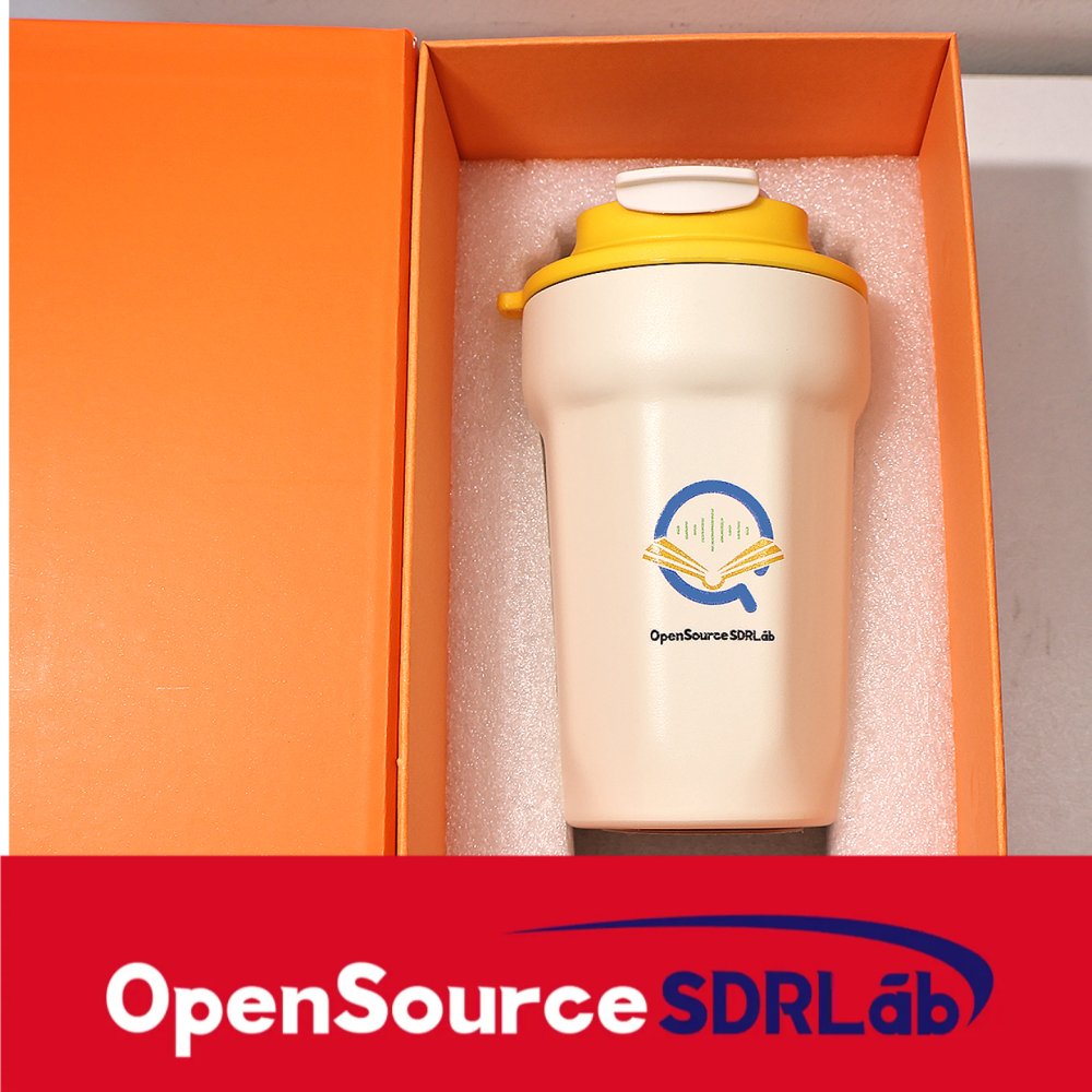 OpenSourceSDR Stainless Steel Coffee Cup Insulation Cup